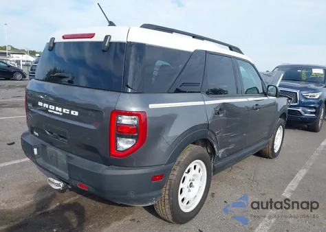 2023 Ford Bronco Sport Heritage z USA, uszkodzony, nr VIN 3FMCR9G69PRD64005